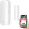 Sensor de Puerta y Ventana Inteligente WiFi, Alarma de Detector inalámbrico de Puerta y Ventana, Sensor de Contacto de Puerta y Ventana para Seguridad del hogar Compatible con Alexa,1PCS