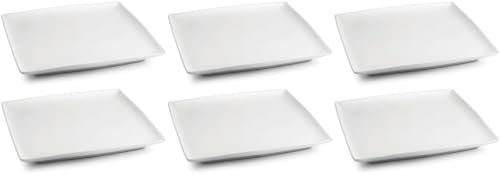 BonBistro Petitfour Bordje Yong Squito 10 x 10 cm – Wit – 6 pièces
