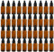 Aramanara 40 pcs Amber Glass Dropper Bottles, Refillable Sample Glass Bottle, 30 ml Pipette Bottle with Pipette for Essential Oil, Perfume, Blends