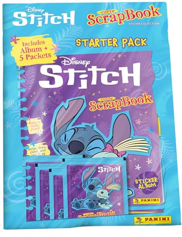 Stitch Super Scrapbook Sticker Collection - Starter Pack