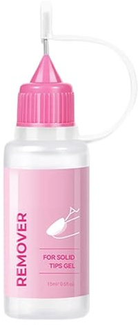 Nail Glue Remover - Coloured Tips - Professional Ceramic Safety Bits for Nail Drills - Top Coat - Dissolver - Chip - Resistant for Women - Technicians - Training Salon - Carbide - Tools Manicure P