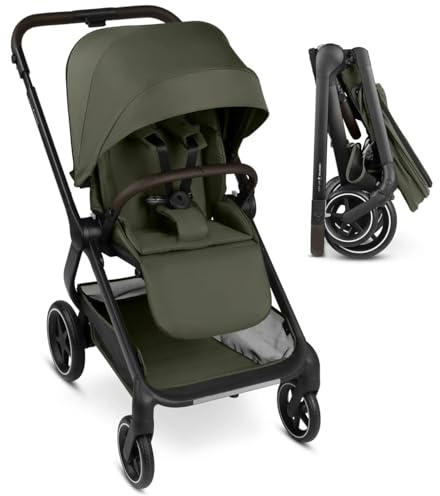 ABC Design City Life Buggy & Sportwagen bis 22 kg - Avocado | Bis 22 kg, mit wendbarer Sitzeinheit, Liegeposition, Teleskopschieber & Einkaufskorb bis 10 kg