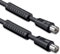 1aTTack - Cable coaxial para antena (conector coaxial F a conector coaxial F, doble apantallamiento, 75db 85db 100db 110 db 120 db 125 db)