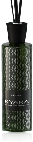 KYARA Luxus Raumduft Diffuser mit Duftstäbchen, 500 ml | Rote Beeren, Guajak & Labdanum, Eau de Parfum im Designflakon von Rainer Diersche, rund 6 Monate Duft, nachfüllbar
