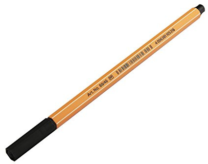 Stabilo Rotulador Faserspitze Point 88 schwarz Trazo 0,4 mm 88/46