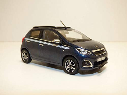 NOREV - Peugeot 108 Top 2017-Smalt Blue Modellauto Sammlerstück, 471801, Blau