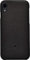 PORTER RILEY - Leather Case for iPhone XR. Premium Genuine Leather Slimline Back Case (Black)