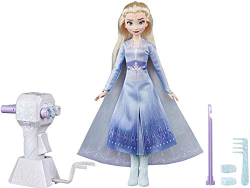 Disney Frozen Elsa Fashion Doll With Extra-long Blonde Hair, Braiding Tool And Hair Clips (Multicolor)