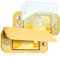 ProCase Coque à Rabat + 2 Film d'Écran pour Nintendo Switch Lite en 2019, Étui Antichoc de Protection Flip Cover, Battant Détachable, Verre Trempé Installer Facile, Minimaliste et Assez Sobre
