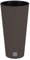 URBNLIVING Round Rattan Elegant Tall Large Plant Pot Flower Indoor Outdoor Garden Planters (Brown, H 57.2cm x D 30cm)