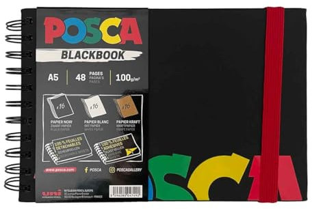 Posca Skizzenbuch, A5, 48 Seiten