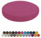 Lsjoaw Rund Sitzkissen Stuhlkissen 30 X 30 X 5CM(1 Pieces) Leinen Sitzpolster Abnehmbares Memory Schaum Runde Sitzauflage für Stuhl Bank Hocker Haus Küche Esszimmer Garten Büro,Rosa Lila