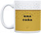 UO Taza de regalo con mensaje Ojalá esto fuera una caña, regalo para amigas, regalo para amigos, regalo original de Navidad, regalo amigo invisible original, 350 ml, Cerámica