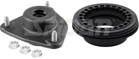 SPIDAN CHASSIS PARTS 415498 Reparatursatz Federbeinstützlager mit Befestigungsmaterial mit Kugellager Vorne Kompatibel mit HYUNDAI i40 CW VF 546102T000S1 546123S000S1 546123S050S1