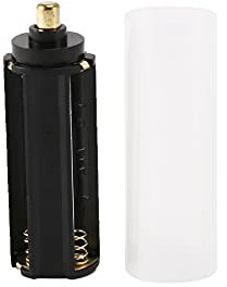 Uanratg New 1PCS 18650 Battery Tube + 1PCS AAA Battery Holder for Flashlight Torch Lamp