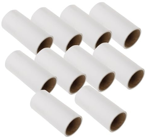 BUGUUYO Recharges De Rouleaux Anti-Peluches Feuilles Adhésives pour Tapis Et Vêtements
