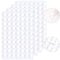 JANYUN 140 Pcs Double Sided Sticky Dots Removable Round Putty Clear Double Sided Tape for Crafts No Trace Sticky Tack Adhesive Tape (15 mm)