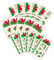 15 Pcs Welsh Flag Tattoos, Welsh Temporary Tattoo Transfer Stickers for St.George's Day Euro Football Fan Party Decorations, World Cup European Cup International Competitions