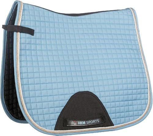 HKM Essentials Saddle Cloth Light Blue Dressage