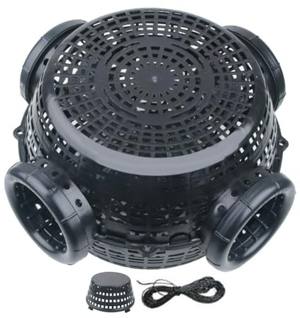 Crawfish Trap | Fishing Bait Trap,Anti-escape 4-hole Cast Net for Stream Beach Pond Freshwater Shrimp River Crab Lake Fish Seaside