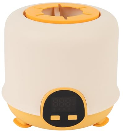 Ausla Mélangeur de Biberon Automatique Milk Shaker PP Silicone 4 Vitesses Minuterie 60 S à 420 S Mélange Mains Libres Silencieux avec Base d'aspiration pour l'Alimentation du Nourrisson à la
