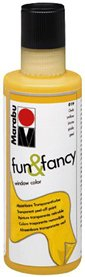 Marabu Window Color fun&fancy, Pastellgelb 022, 80 ml