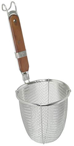 Thunder Group Noodle Skimmer with Flat Wood Handle by Thunder Group