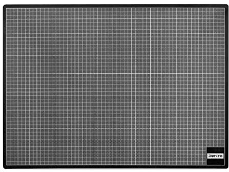 Aristo 24560 Cut-Mat (Schneideunterlage 45 x 60 cm, A2, selbstheilend) grün-schwarz