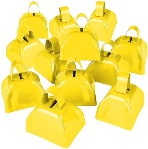 Rhode Island Novelty Cowbell, 7,6 cm (NYCOWYE), 12 Stück