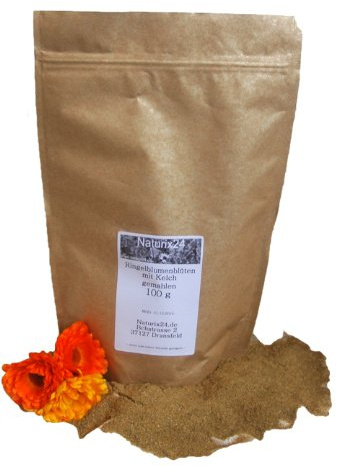 Naturix24 – Ringelblumenblüten gemahlen – 100g Beutel