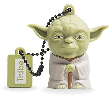 Clé USB 8 Go Yoda - Mémoire Flash Drive 2.0 Originale Star Wars, Tribe FD007404