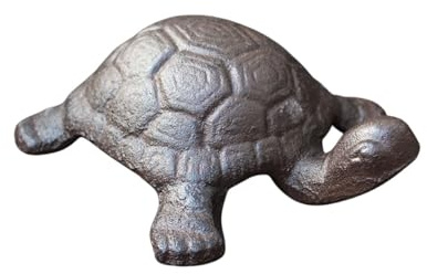 Unbekannt Gartenfigur Schildkröte Gusseisen