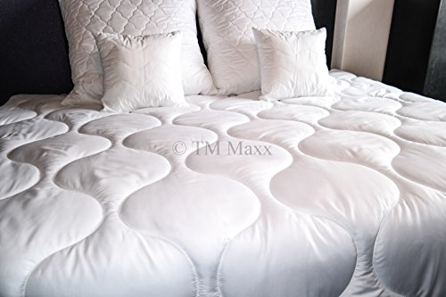 Bettdecke Decke Steppbett Bettwaren Microfaser Soft Dream von Wendre • Auswahl aus 4 Größen und 4 Ausführungen • Weiß (Monodecke/Ganzjahresdecke, 200x220cm)