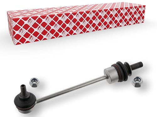 febi bilstein 19670 Verbindungsstange mit Sicherungsmuttern, 1 Stück | Kompatibel mit: BMW 7