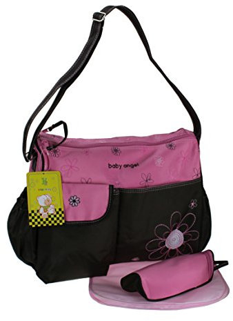 GMMH - Sac à Langer Bébé Rose Marron 3 pièces Couleur au choix
