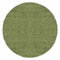 Teppium Moderner Hochflor Teppich Wohnzimmer 120 cm Rund Grün - Shaggy Flauschiger Teppich, Extra Weich, Pflegeleicht und Einfarbig - für Schlafzimmer, Küche und Esszimmer