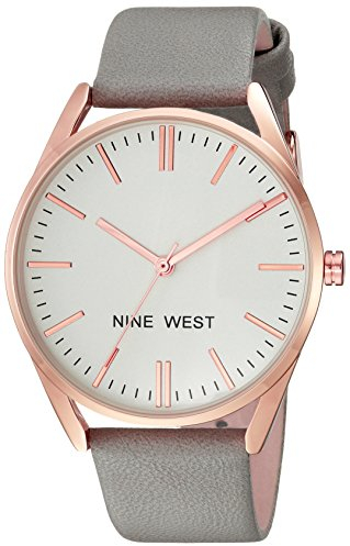 Nine West Women's Strap Watch Grey