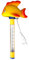 well2wellness® Poolthermometer Schwimmbad Thermometer Goldfisch