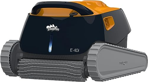 Dolphin E40i Automatischer Poolreiniger Poolroboter mit Kabel - Boden, Wasserlinie und Wandreinigung - Kontrolle mit app, Eingelassene Pools bis zu 12 m