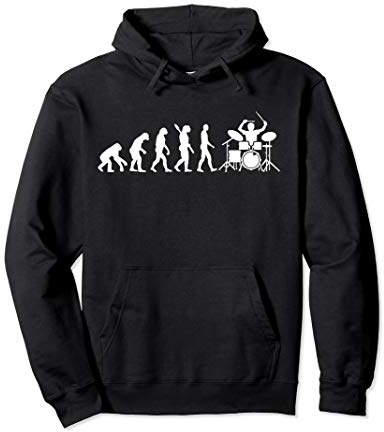 Evolution Schlagzeug Pullover Hoodie