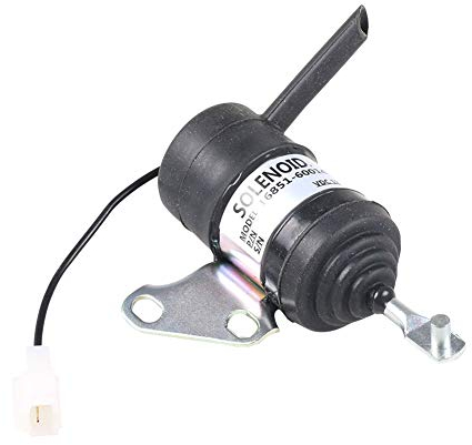 Solénoïde 16851-60014 d'arrêt de carburant pour l'excavatrice de tracteur de tondeuse de Kubota RTV RTV900