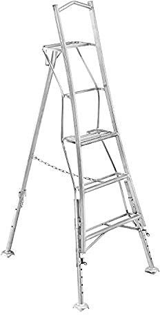 Henchman Tripod Ladder with 3 Adjustable Legs – Strong but Lightweight ladder for Homeowners, Builders & Landscapers - For Use On All Terrains - 6ft