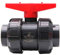 Sanking DIN Gray 50mm UPVC True Union Ball Valve