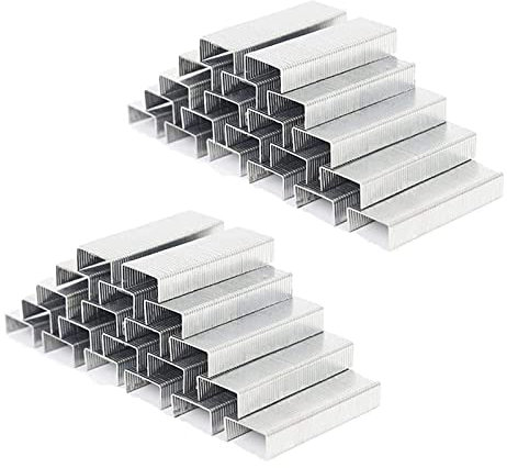 acdokuk 6000 Stück Heftklammer 26/6, Heftklammer Breite 11,5 mm, Klammerstärke 6 mm, Papier und Dokumenten, Geeignet für die meisten herkömmlichen Heftgeräte, 6er Pack