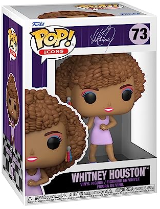 Funko Pop! Icons: Whitney Houston - I Wanna Dance with Somebody - Figurine en Vinyle à Collectionner - Idée de Cadeau - Produits Officiels - Jouets pour Les Enfants et Adultes - Music Fans