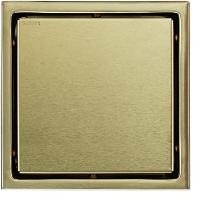 Bodenablauf, Duschrinne Siphon Mit Geruchsstop Und Haarfilter, Bodenablauf, Befliesbar, Badezimmer Duschablauf Sehr Flach,Komplettset FüR Badezimmer Edelstahl Ablaufrinne,Type2