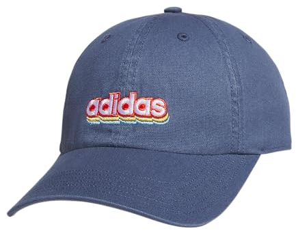 adidas WM Saturday 2.0 Graphic Hat, Preloved Ink/White/Bright Red, EinheitsgröÃŸe