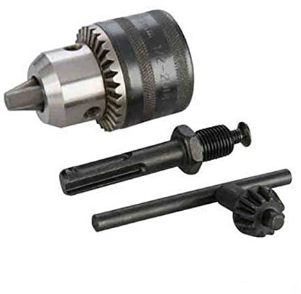 LAZIRO 1 stück 1/2 13mm Adapter Keyless Chuck Bohrer Bits Ersatzkompatibel for Dewalt Kompatibel for Bosch 1.5-1. 3mm Chuck for SDS. Plus Key.