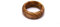 Bague en bois d'olivier Corse tourné à la main - anneau artisanal- Alliance en bois bijoux homme ou femme US 11- FR 64-65