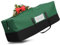 EYQ Tannenbaumhülle Weihnachtsbaumhülle Tannenbaumtasche Weihnachtsbaumtasche Aufbewahrung Weihnachtsbaum Transporthülle Weihnachtsbäume Tannenbaum Aufbewahrung Tasche, Grün Schwarz(122 x 38 x 55 cm)